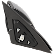 Driver Side Mirror, Power Adjust, Non-Heated, Non-Folding, Paintable, No Signal Light, No Memory, No Puddle Light, No Auto-Dim, No Blind Spot Feature