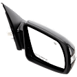 Passenger Side Mirror, Power Adjust, Manual Folding, Heated, Paintable, In-housing Signal Light, No Memory, No Puddle Light, No Auto-Dimming, No Blind Spot Feature