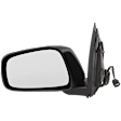 Driver Side Mirror, Power Adjust, Manual Folding, Non-Heated, Textured Black, No Signal Light, No Memory, No Puddle Light, No Auto-Dimming, No Blind Spot Feature
