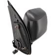 Driver Side Mirror, Power Adjust, Manual Folding, Non-Heated, Textured Black, No Signal Light, No Memory, No Puddle Light, No Auto-Dimming, No Blind Spot Feature