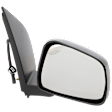 Passenger Side Mirror, Power Adjust, Manual Folding, Non-Heated, Textured Black, No Signal Light, No Memory, No Puddle Light, No Auto-Dimming, No Blind Spot Feature
