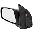 Driver Side Mirror, Manual Adjust, Manual Folding, Non-Heated, Textured Black, No Signal Light, No Memory, No Puddle Light, No Auto-Dimming, No Blind Spot Feature