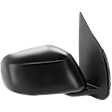 Passenger Side Mirror, Manual Adjust, Manual Folding, Non-Heated, Textured Black, No Signal Light, No Memory, No Puddle Light, No Auto-Dimming, No Blind Spot Feature