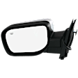 Driver Side Mirror, Power Adjust, Heated, Manual Folding, Chrome, No Signal Light, No Memory, No Puddle Light, No Auto-Dim, No Blind Spot Feature