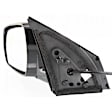 Driver Side Mirror, Power Adjust, Manual Folding, Non-Heated, Paintable, No Signal Light, Memory, Puddle Light, Auto-Dimming, and Blind Spot Feature, For Models Without Smart Entry System