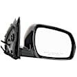 Passenger Side Mirror, Power Adjust, Manual Folding, Non-Heated, Paintable, No Signal Light, Memory, Puddle Light, Auto-Dimming, and Blind Spot Feature, For Models Without Smart Entry System