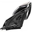 Passenger Side Mirror, Power Adjust, Manual Folding, Non-Heated, Paintable, No Signal Light, Memory, Puddle Light, Auto-Dimming, and Blind Spot Feature, For Models Without Smart Entry System