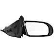 Passenger Side Mirror, Power, Non-Folding, Heated, Paintable, With Signal Light, No Memory, Puddle Light, Auto-Dim, and Blind Spot, For Models With Premium Package, Without Sport Package