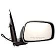 Extended Cab Pickup Passenger Side Mirror, Power Adjust, Non-Heated, Manual Folding, Chrome, No Signal Light, No Memory, No Puddle Light, No Auto-Dim, No Blind Spot Feature