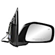 Passenger Side Mirror, Power, Manual Folding, Heated, Paintable, No Signal Light, With memory, No Puddle Light, No Auto-Dimming, No Blind Spot Feature