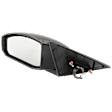 Driver Side Mirror, Power Adjust, Manual Folding, Heated, Paintable, No Signal Light, No Memory, No Puddle Light, No Auto-Dimming, No Blind Spot Feature