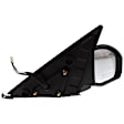 Passenger Side Mirror, Power Adjust, Manual Folding, Heated, Paintable, No Signal Light, No Memory, No Puddle Light, No Auto-Dimming, No Blind Spot Feature
