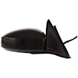 Passenger Side Mirror, Power Adjust, Manual Folding, Heated, Paintable, No Signal Light, No Memory, No Puddle Light, No Auto-Dimming, No Blind Spot Feature