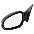 2004-2006 Nissan Altima - Driver Side Mirror, Manual Adjust, Non-Folding, Heated, Paintable, No Signal Light, No Memory, No Puddle Light, No Auto-Dimming, No Blind Spot Feature