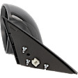 2004-2006 Nissan Altima - Driver Side Mirror, Manual Adjust, Non-Folding, Heated, Paintable, No Signal Light, No Memory, No Puddle Light, No Auto-Dimming, No Blind Spot Feature