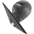 2004-2006 Nissan Altima - Driver Side Mirror, Manual Adjust, Non-Folding, Heated, Paintable, No Signal Light, No Memory, No Puddle Light, No Auto-Dimming, No Blind Spot Feature