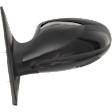 2004-2006 Nissan Altima - Driver Side Mirror, Manual Adjust, Non-Folding, Heated, Paintable, No Signal Light, No Memory, No Puddle Light, No Auto-Dimming, No Blind Spot Feature
