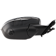 Passenger Side Mirror, Power Adjust, Heated, Manual Folding, Paintable, In-housing Signal Light, Without Memory Recall, No Puddle Light, No Auto-Dimming, No Blind Spot Feature