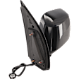 Driver Side Mirror, Power Adjust, Manual Folding, Heated, Paintable, No Signal Light, No Memory, No Puddle Light, No Auto-Dimming, No Blind Spot Feature