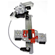 Rear, Passenger Side Power Window Regulator, With Motor