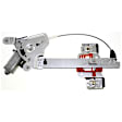 Rear, Passenger Side Power Window Regulator, With Motor