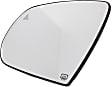 Driver Side Mirror Glass, Heated, With Blind Spot Detection in Glass