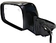 2014-2021 Jeep Grand Cherokee - Driver Side Mirror, Power Adjust, Heated, Power Folding, Paintable, In-housing Signal Light, With Memory, With Puddle Light, No Auto-Dimming, With Blind Spot Detection in Glass