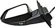 2014-2021 Jeep Grand Cherokee - Driver Side Mirror, Power Adjust, Heated, Power Folding, Paintable, In-housing Signal Light, With Memory, With Puddle Light, No Auto-Dimming, With Blind Spot Detection in Glass