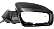 2014-2021 Jeep Grand Cherokee - Passenger Side Mirror, Power Adjust, Heated, Power Folding, Paintable, In-housing Signal Light, With Memory, With Puddle Light, No Auto-Dimming, With Blind Spot Detection in Glass