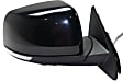 2014-2021 Jeep Grand Cherokee - Passenger Side Mirror, Power Adjust, Heated, Power Folding, Paintable, In-housing Signal Light, With Memory, With Puddle Light, No Auto-Dimming, With Blind Spot Detection in Glass