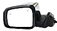 2014-2021 Jeep Grand Cherokee - Driver Side Mirror, Power Adjust, Heated, Power Folding, Chrome, In-housing Signal Light, With Memory, With Puddle Light, No Auto-Dimming, With Blind Spot Detection in Glass