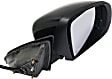Passenger Side Mirror, Power Adjust, Heated, Power Folding, Paintable, In-housing Signal Light, No Memory, With Puddle Light, No Auto-Dim, With Blind Spot Detection in Glass