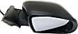 Passenger Side Mirror, Power Adjust, Heated, Power Folding, Paintable, In-housing Signal Light, No Memory, With Puddle Light, No Auto-Dim, With Blind Spot Detection in Glass