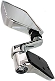 Driver Side Mirror, Manual Adjust, Manual Folding, Non-Heated, Chrome, No Signal Light, No Memory, No Puddle Light, No Auto-Dimming, No Blind Spot Feature, Full-Door Type