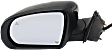 Driver Side Mirror, Power Adjust, Heated, Manual Folding, Paintable, In-housing Signal Light, With Memory, With Puddle Light, No Auto-Dim, With Blind Spot Detection in Glass