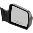 Passenger Side Mirror, Manual Adjust, Manual Folding, Non-Heated, Paintable, No Signal Light, No Memory, No Puddle Light, No Auto-Dimming, No Blind Spot Feature