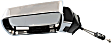 Driver Side Mirror, Manual Adjust, Non-Folding, Non-Heated, Chrome, No Signal Light, No Memory, No Puddle Light, No Auto-Dimming, No Blind Spot Feature