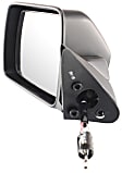 Driver Side Mirror, Manual Adjust, Manual Folding, Non-Heated, Paintable, No Signal Light, No Memory, No Puddle Light, No Auto-Dimming, No Blind Spot Feature