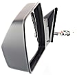Driver Side Mirror, Manual Adjust, Manual Folding, Non-Heated, Paintable, No Signal Light, No Memory, No Puddle Light, No Auto-Dimming, No Blind Spot Feature