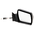 Passenger Side Mirror, Manual Adjust, Manual Folding, Non-Heated, Paintable, No Signal Light, No Memory, No Puddle Light, No Auto-Dimming, No Blind Spot Feature