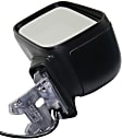 Driver Side Mirror, Power Adjust, Manual Folding, Heated, Textured Black, In-housing Signal Light, No Memory, No Puddle Light, No Auto-Dimming, No Blind Spot Feature