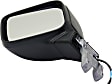 Driver Side Mirror, Power Adjust, Manual Folding, Heated, Textured Black, No Signal Light, No Memory, No Puddle Light, No Auto-Dimming, No Blind Spot Feature