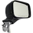 Passenger Side Mirror, Power Adjust, Manual Folding, Heated, Textured Black, In-housing Signal Light, No Memory, No Puddle Light, No Auto-Dimming, No Blind Spot Feature