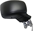Passenger Side Mirror, Manual Adjust, Manual Folding, Non-Heated, Textured Black, No Signal Light, No Memory, No Puddle Light, No Auto-Dimming, No Blind Spot Feature