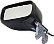 Driver Side Mirror, Power Adjust, Manual Folding, Heated, Paintable, In-housing Signal Light, No Memory, No Puddle Light, No Auto-Dimming, No Blind Spot Feature
