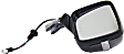 Passenger Side Mirror, Power Adjust, Manual Folding, Heated, Paintable, In-housing Signal Light, No Memory, No Puddle Light, No Auto-Dimming, No Blind Spot Feature