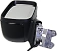 Passenger Side Mirror, Power, Manual Folding, Heated, Paintable, No Signal Light, No Memory, No Puddle Light, No Auto-Dimming, No Blind Spot Feature