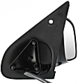 Passenger Side Mirror, Power Adjust, Manual Folding, Non-Heated, Textured Black, No Signal Light, No Memory, No Puddle Light, No Auto-Dimming, No Blind Spot Feature