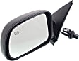 Driver Side Mirror, Power, Manual Folding, Heated, Textured Black, No Signal Light, No Memory, No Puddle Light, No Auto-Dimming, No Blind Spot Feature