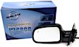 Driver Side Mirror, Power, Manual Folding, Heated, Textured Black, No Signal Light, No Memory, No Puddle Light, No Auto-Dimming, No Blind Spot Feature